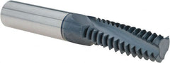 Iscar - UN, 0.63" Cutting Diam, 3 Flute, Solid Carbide Helical Flute Thread Mill - External Thread, 1.7" LOC, 4" OAL, 5/8" Shank Diam - Exact Tooling