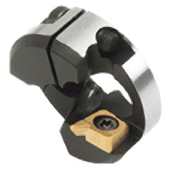 Iscar - Series ChamDrill, 0.394" ID, 32mm Overall Diam, 14.5mm OAL Drilling Chamfer Ring - XOGX-DT Insert, 45° Chamfer, 1 Insert - Exact Tooling