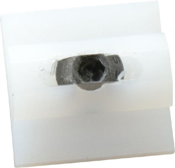 80/20 Inc. - Open Shelving Bifold Door Hanger - UHMW Polyethelene, Use with Series 10 - Exact Tooling