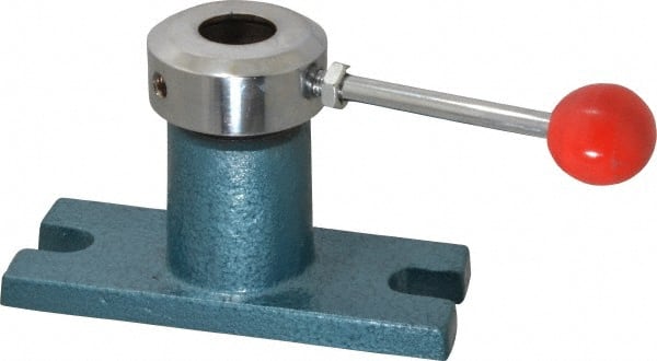 Value Collection - Series 5C, 1-1/8" Collet Capacity, Vertical Standard Collet Holding Fixture - Manually Activated, 2.58" Base Diam Width - Exact Tooling