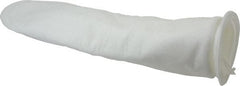 Pentair - 50 Micron, Size 420, 40 GPM Max Flow, Absolute Rated High Efficiency Bag Filter - 4 Inch Diameter, 18-1/2 Inch Long, 1-3/4 Sq. Ft. - Exact Tooling