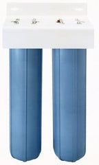 Pentair - 40 GPM Max Flow Rate, Water Filter System - 2 Housings - Exact Tooling