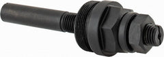 Interstate - 5C Steel Collet Stop - 4 Inch Stud Length, Includes Threaded Rod - Exact Tooling