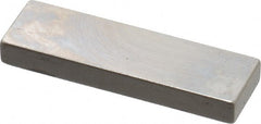 Mitutoyo - 0.136" Rectangular Steel Gage Block - Accuracy Grade 0, Includes Certificate of Inspection - Exact Tooling