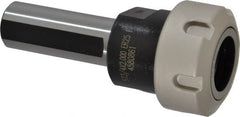ETM - 0.041" to 0.632" Capacity, 44mm Projection, Straight Shank, ER25 Collet Chuck - 3.732" OAL, 3/4" Shank Diam - Exact Tooling