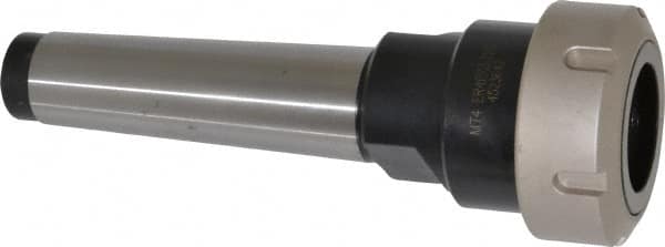 ETM - 1/8" to 1-1/2" Capacity, 4.862" Projection, 4MT Taper Shank, ER40 Collet Chuck - 4.862 Inch Projection - Exact Tooling