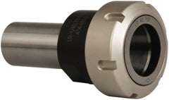 ETM - 1/8" to 1.025" Capacity, 60mm Projection, Straight Shank, ER40 Collet Chuck - 4.74" OAL, 1-1/4" Shank Diam - Exact Tooling