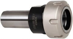ETM - 0.08" to 0.789" Capacity, 2.087" Projection, Straight Shank, ER32 Collet Chuck - 4.087" OAL, 1" Shank Diam - Exact Tooling