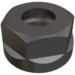 Iscar - Collet Clamping Nut - Series ER25 - Exact Tooling