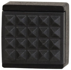 Fairlane - 1/2" Square, 10-32 Thread, 3/8" High, Extra Fine Tooth Grade, Diamond Serration, Carbide-Tipped, Square Positioning Gripper - 0.03 x 45A° Chamfer - Exact Tooling