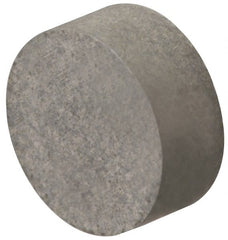 Fairlane - Flat Tooth Pattern, 5/16" Diam, Solid Carbide, Round Positioning Gripper Pad - 1/8" High - Exact Tooling