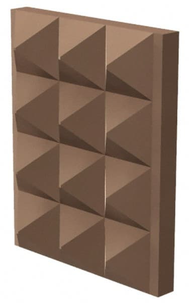 Fairlane - Angular Tooth Grade, Angular Tooth Pattern, Solid Carbide, Rectangle Positioning Gripper Pad - 29/64" Long x 13/32" Wide x 1/8" High - Exact Tooling