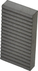 Fairlane - Saw Tooth Grade, Saw Tooth Pattern, Solid Carbide, Rectangle Positioning Gripper Pad - 1-1/2" Long x 3/4" Wide x 1/4" High - Exact Tooling