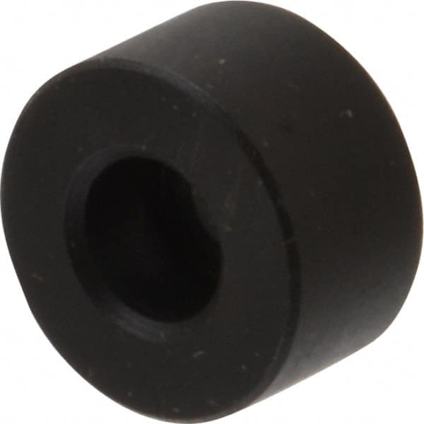 Fairlane - 3/8" OAL, 5/8" OD, Steel, Counterbored Rest Button - Black Oxide Coating - Exact Tooling