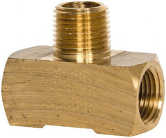 Eaton - 1/2 Male 1/2 Female MNPTF x FNPTF Industrial Pipe Male Branch Tee - Exact Tooling