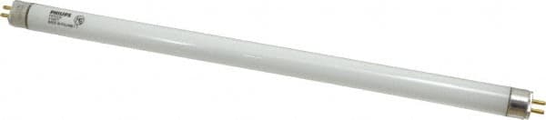 Philips - 8 Watt Fluorescent Tubular Miniature Bi-Pin Lamp - 4,100°K Color Temp, 400 Lumens, T5, 7,500 hr Avg Life - Exact Tooling