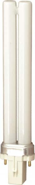 Philips - 9 Watt Fluorescent Commercial/Industrial 2 Pin Lamp - 2,700°K Color Temp, 600 Lumens, PLS, 10,000 hr Avg Life - Exact Tooling