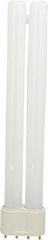 Philips - 18 Watt Fluorescent Commercial/Industrial 4 Pin Lamp - 3,000°K Color Temp, 1,250 Lumens, PLL, 15,000 hr Avg Life - Exact Tooling