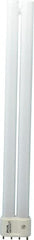 Philips - 24 Watt Fluorescent Commercial/Industrial 4 Pin Lamp - 3,000°K Color Temp, 1,800 Lumens, PLL, 15,000 hr Avg Life - Exact Tooling