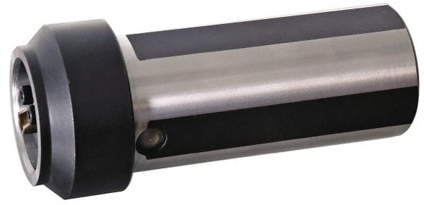 Kennametal - Neutral Cut, KM32 Modular Connection, Round Shank Lathe Modular Clamping Unit - 1-1/2" Square Shank Diam, 3.54" OAL, Through Coolant, Series NCM-SS Round Shank Standard Length - Exact Tooling