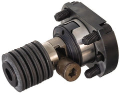Kennametal - Neutral Cut, KM63 Modular Connection, Adapter/Mount Lathe Modular Clamping Unit - 2-3/8" Square Shank Diam, 116.4mm OAL, Through Coolant, Series CLNT Sub-Assembly Top Access - Exact Tooling
