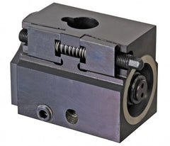 Kennametal - Right Hand Cut, KM50 Modular Connection, Square Shank Lathe Modular Clamping Unit - 70mm Square Shank Length, 50mm Square Shank Width, 100mm OAL, Through Coolant, Series CL2S Square Shank - Exact Tooling