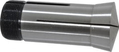 Interstate - 1/8 Inch 5C Round Collet - 3.28" Overall Length, 1.041-24 Internal Thread Size, Steel, 0.0005 Inch TIR - Exact Tooling