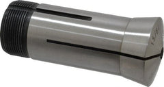 Interstate - 15/64 Inch 5C Round Collet - 3.28" Overall Length, 1.041-24 Internal Thread Size, Steel, 0.0005 Inch TIR - Exact Tooling