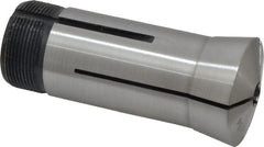 Interstate - 19/64 Inch 5C Round Collet - 3.28" Overall Length, 1.041-24 Internal Thread Size, Steel, 0.0005 Inch TIR - Exact Tooling
