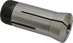 Interstate - 29/64 Inch 5C Round Collet - 3.28" Overall Length, 1.041-24 Internal Thread Size, Steel, 0.0005 Inch TIR - Exact Tooling