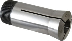 Interstate - 43/64 Inch 5C Round Collet - 3.28" Overall Length, 1.041-24 Internal Thread Size, Steel, 0.0005 Inch TIR - Exact Tooling