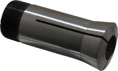 Interstate - 47/64 Inch 5C Round Collet - 3.28" Overall Length, 1.041-24 Internal Thread Size, Steel, 0.0005 Inch TIR - Exact Tooling