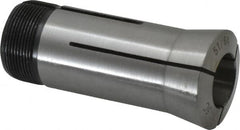 Interstate - 51/64 Inch 5C Round Collet - 3.28" Overall Length, 1.041-24 Internal Thread Size, Steel, 0.0005 Inch TIR - Exact Tooling