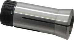 Interstate - 7/8 Inch 5C Round Collet - 3.28" Overall Length, 1.041-24 Internal Thread Size, Steel, 0.0005 Inch TIR - Exact Tooling