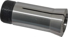 Interstate - 63/64 Inch 5C Round Collet - 3.28" Overall Length, 1.041-24 Internal Thread Size, Steel, 0.0005 Inch TIR - Exact Tooling