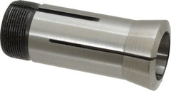 Interstate - 1 Inch 5C Round Collet - 3.28" Overall Length, 1.041-24 Internal Thread Size, Steel, 0.0005 Inch TIR - Exact Tooling