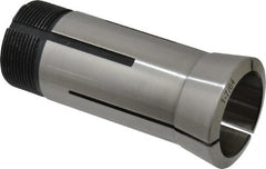 Interstate - 1-7/64 Inch 5C Round Collet - 3.28" Overall Length, 1.041-24 Internal Thread Size, Steel, 0.0005 Inch TIR - Exact Tooling