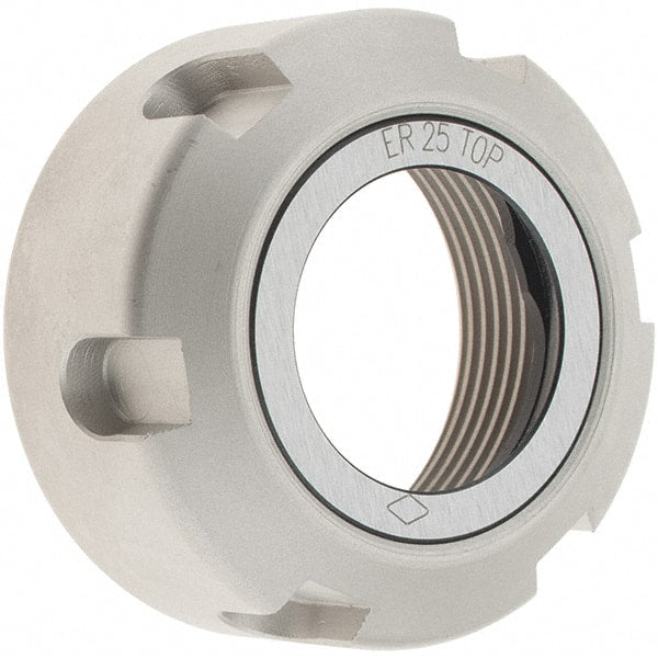 Iscar - Collet Clamping Nut - Series ER25 - Exact Tooling