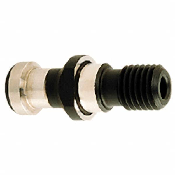 Iscar - CAT50 Taper, M24x3 Thread, 45° Angle Radius, Standard Retention Knob - 2.5787" OAL, 1.1457" Knob Diam, 1" from Knob to Flange, 0.315" Coolant Hole, Through Coolant - Exact Tooling