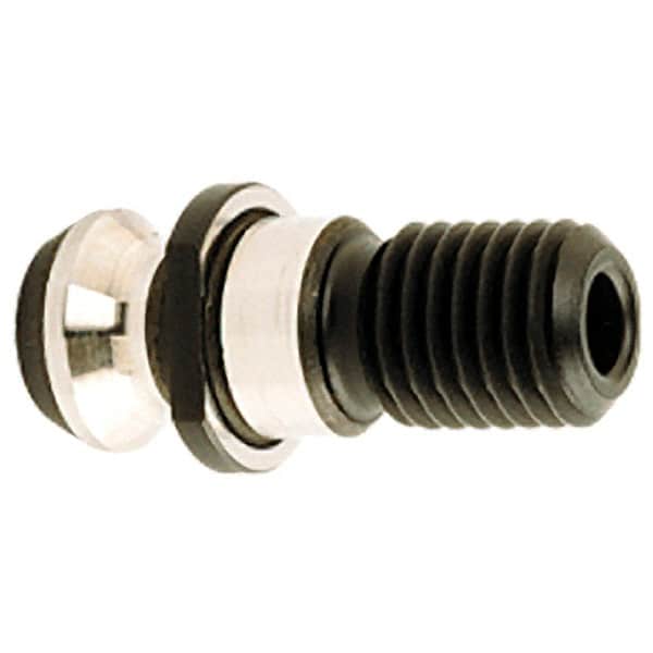 Iscar - BT50 Taper, M24x3 Thread, 45° Angle Radius, Standard Retention Knob - 2.5669" OAL, 1.1417" Knob Diam, 1" from Knob to Flange, 0.315" Coolant Hole, Through Coolant - Exact Tooling