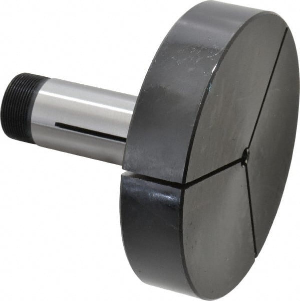 Interstate - 5 Inch Head Diameter, 5/16 Inch Pilot Hole, 5C Step Collet - Steel - Exact Tooling