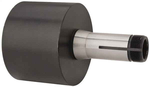 Interstate - 3 Inch Head Length, 4 Inch Face Diameter, Steel, 5C Collet Fixture Mount - 0.002 Inch TIR - Exact Tooling