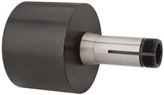 Interstate - 3 Inch Head Length, 4 Inch Face Diameter, Steel, 5C Collet Fixture Mount - 0.002 Inch TIR - Exact Tooling
