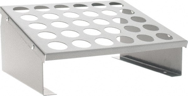 Interstate - 30 Collet, 5C Metal Collet Rack and Tray - 9-1/2 Inch Wide x 5-1/2 Inch High x 12 Inch Long - Exact Tooling
