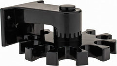 Interstate - 11 Collet, R8 Plastic Collet Rack and Tray - 6 Inch Wide x 3 Inch High x 7 Inch Long, Rotating Holder - Exact Tooling