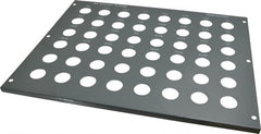 Value Collection - 48 Collet, R8 Steel Collet Rack and Tray - 8 Inch Wide x 12-1/2 Inch High x 15-1/2 Inch Long - Exact Tooling