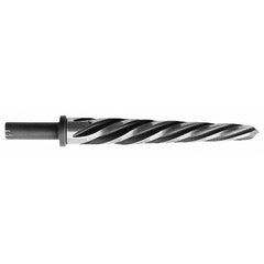 Alvord Polk - 1-1/8" Reamer Diam, 1/2" Diam Straight Shank, 5-9/16" Flute, Construction Reamer - Exact Tooling