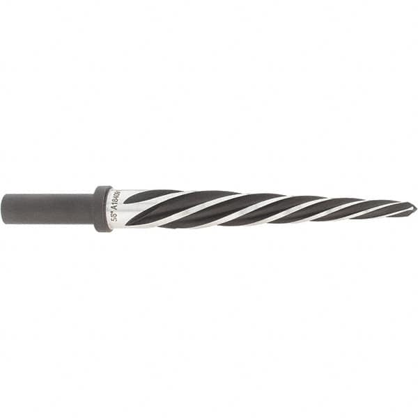 Alvord Polk - 5/8" Reamer Diam, 1/2" Diam Straight Shank, 4-7/8" Flute, Construction Reamer - Exact Tooling