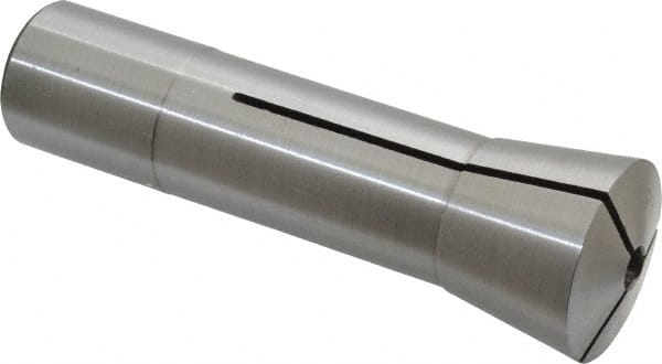 Interstate - 1/4 Inch Steel R8 Collet - 7/16-20 Drawbar Thread, 0.0007 Inch TIR - Exact Tooling
