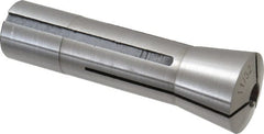 Interstate - 11/32 Inch Steel R8 Collet - 7/16-20 Drawbar Thread, 0.0007 Inch TIR - Exact Tooling